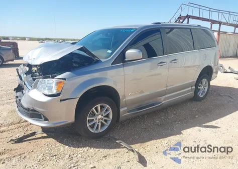 2019 Dodge Grand Caravan Sxt z USA, uszkodzony, nr VIN 2C4RDGCG1KR796361